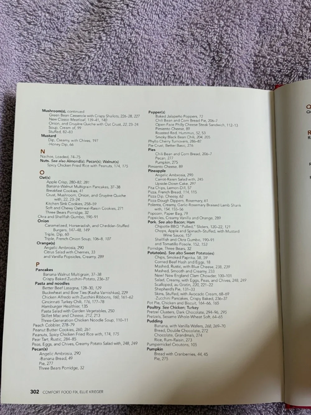 Comfort Food Fix Cookbook